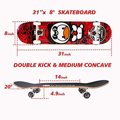 46 Complete Pro Skateboard Longboard Beginner Adult Youth