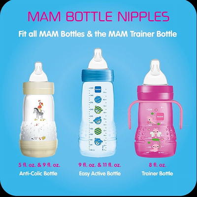 Mam Slow Flow Bottle Nipples - 2pk : Target