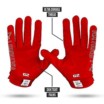 Nxtrnd G2 Pro Football Gloves, Men's Ultra Sticky Elite Receiver Gloves  (Red, Large) - Yahoo Shopping