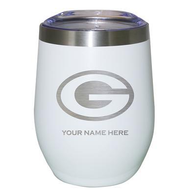 Green Bay Packers 24oz. Personalized Stealth Travel Tumbler - Black
