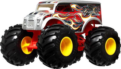 1:24 Scale Hot Wheels Monster Jam Oversized: Grave Digger Red