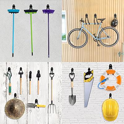 HUPBIPY Garage Hooks 4 Pack, 7.7 inch Long Hooks, with 2 Extension Cord  Holder Organizer, Heavy Duty Garage Hanger, Ladder Hooks for Garage Wall -  Yahoo Shopping