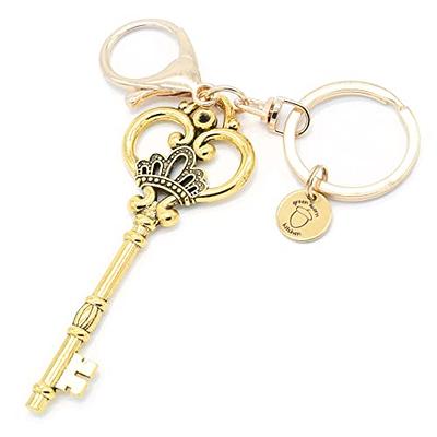 10pcs Chubby Star Key Chains for Car Keys Star Keychain