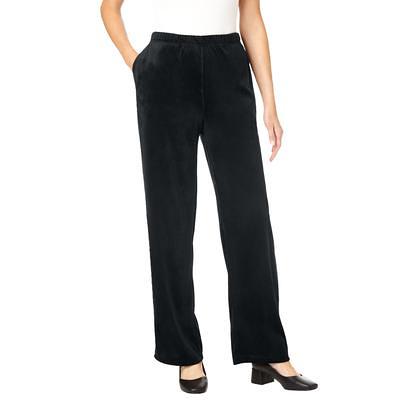 Plus Size Women's Wide Leg Ponte Knit Pant by Woman Within in Navy (Size 30  T) - Yahoo Shopping