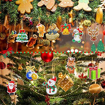 26 Pcs Christmas Diamond Painting Keychains Diamond Art Ornaments Key Chain  5D Resin DIY Diamond Painting Key Ring Rhinestone Pendant Ornament - Yahoo  Shopping