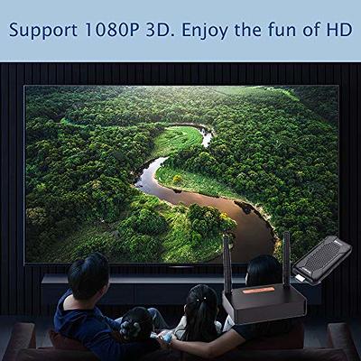 HD 1080P Wireless Transmission System Wireless HDMI Extender Transmitter  Receiver Video WIFI 100m Wireless HDMI TV Sender Kit