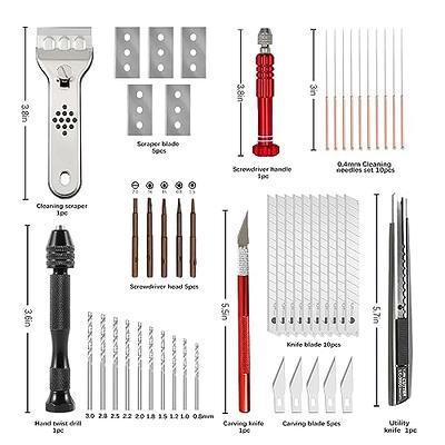 6 Pieces Sewing Machine Cleaning Kit Includes Tweezers Double Headed Lint  Brush 4 Pieces Short Screwdriver, Flathead Cross Head Screwdrivers Mini
