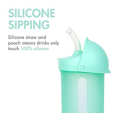 Boon Swig Insulated Silicone Straw Sippy Cup - Flip Top Spill Proof Toddler  Straw Cups - Baby and Toddler Feeding Supplies - Baby Travel Essentials - 9  Oz - Mint - Yahoo Shopping