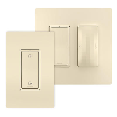 Radiant with Netatmo Easy Switched Duplex Outlet Kit, White