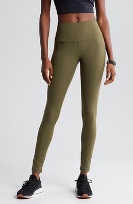 zella Live In High Waist Leggings in Olive Night at Nordstrom