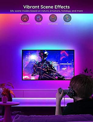 Govee 100ft RGBIC LED Strip Lights, Smart LED Lights Work with Alexa and  Google Assistant, WiFi App Control Segmented DIY Multiple Colors, Color
