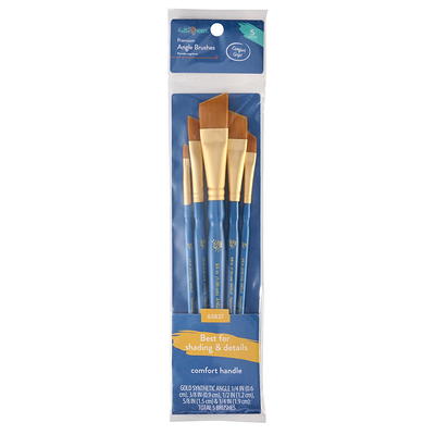 Natural Bristle Flat 1-in. Chip Household Paint Brush for Paint and Crafts  