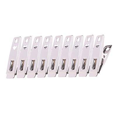 40 Pack Wire Clothes Pins Heavy Duty Outdoor Stainless Steel ClothesPins  for