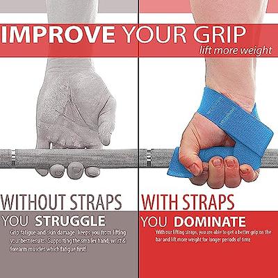 WARM BODY COLD MIND V1 Lifting Wrist Straps for Olympic Weightlifting,  Powerlifting, Bodybuilding, Functional Strength Training, for Crossfit 