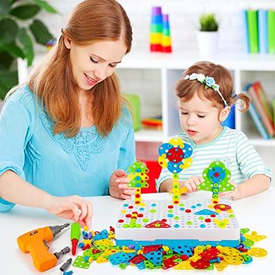 Kids Building STEM Toys, 125 Pcs Building Blocks Kit Educational  Construction Engineering Learning Set for Ages 3 4 5 6 7 8 9 10 Year Old  Boys Girls