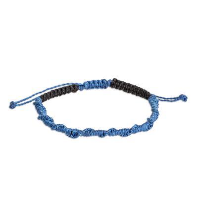 Carmina Woven Bracelets  Blue bracelet, Crystal beads, Bracelets