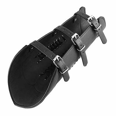 HZMAN Long Style Knights Leather Battle Arm Guard Bracers Medieval Armor  Costume - Leather Armband Pair - Yahoo Shopping