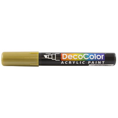 Marvy Uchida Chisel Tip Acrylic Paint Marker, Gold, 1/Pack - Yahoo