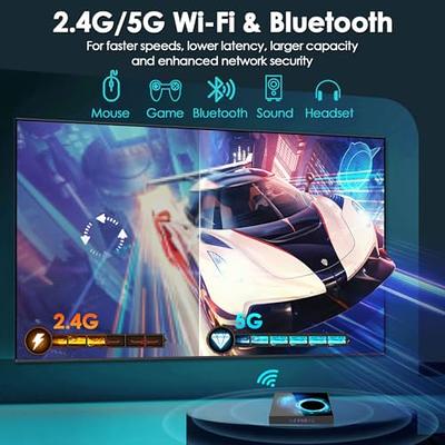 BL Android TV Box 13.0, 2024 Android TV Box 4GB RAM 32GB ROM 6K 8K Wi-Fi 6,  X88PRO 13 TV Box Android RK3528 Quad-Core 2.4G/5G Wi-Fi Bluetooth 5.0 USB