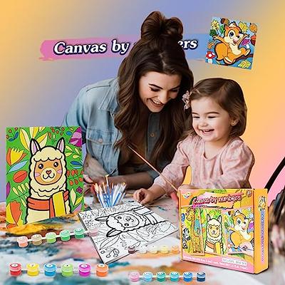 Sixth Space Paint by Numbers for Kids Ages 4-8, Beginner Framed Pre-Printed  Acrylic Oil Painting, Includes (8x10, 8x9, 8x8 inch) Framed Canvas, 30  Acrylic Paint Pots, 5 Brushes, Pre-Drawn Canvas - Yahoo Shopping