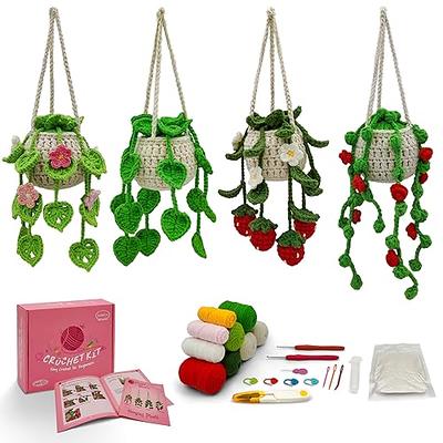 Modda Crochet Kit for Beginners - Beginner Crochet Starter Kit with Easy-to-Follow Video Tutorials, Learn to Crochet Kits for Adults and Kids, DIY