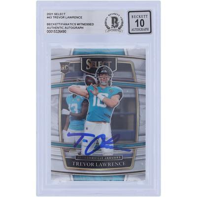 Trevor Lawrence Jacksonville Jaguars Autographed 2021 Panini Rookies and  Stars Stellar Rookies Red #SR-1 Beckett Fanatics Witnessed Authenticated 10  Rookie Card