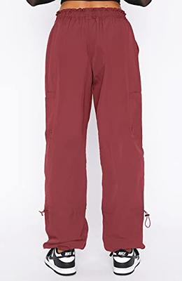 DISCIPBUSH Cargo Pants Women Baggy - Parachute Pants for Women Trendy, Womens  Cargo Pants Y2K Pants, Cargo