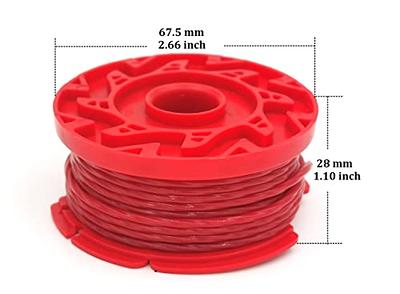 KAKO Commercial Grade Round .065-Inch Nylon String Lawn Trimmer Line,Weed  Wacker Eater String .065 Trimmer Line for String Trim