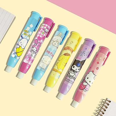 8 Pcs/box Cute Kawaii Creative Funny Matches Girl Pencil Erasers