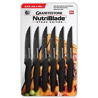 Ginsu Kiso Serrated Steak Knife Slicer Blade Dishwasher Safe