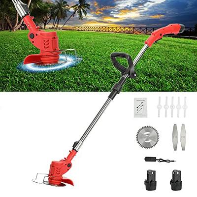 Berserker 20V 12 Cordless String Trimmer 2.0Ah Battery Powered and Fast  Charger Included, 2-in-1 Compact Weed Wacker Eaters and Edger with Support