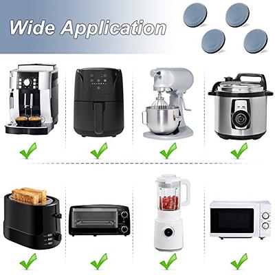 GINOYA Kitchen Appliance Sliders, 16pcs DIY Adhesive Appliance Movers for  Air Fryer Coffee Maker Easy Moving Saving Space (Grayish Blue) - Yahoo  Shopping