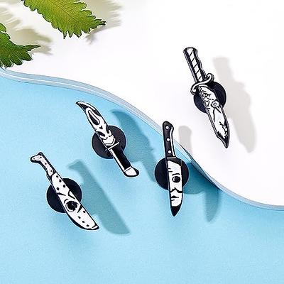 Ornaland 4 Pieces Halloween Scary Themed Enamel Knife Pins Gothic Dagger  Shape Badges Pins Alloy Metal Pins Knife Lapel Pins Holiday Gifts for  Clothing Bags Backpacks Jackets Hats - Yahoo Shopping