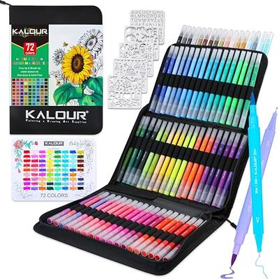 Leisure Arts Dual Tip Calligraphy Markers Set of 18 NEW