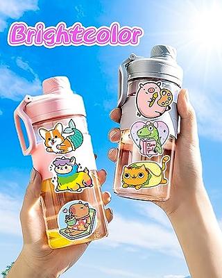 Animal Stickers For Kids - Cute Water Bottle Stickers - Waterproof Vinyl  Stickers Pack, 100 Pcs