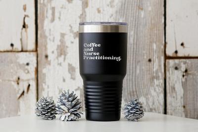 GiftsForYouNow Personalized Funky Message Travel Coffee Mug, Holds 15oz,  Dishwasher/Microwave Safe