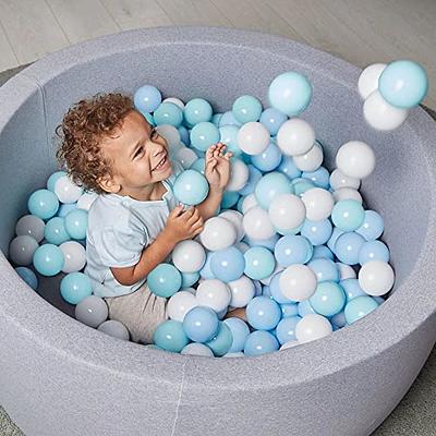  Click N' Play Ball Pit Balls for Kids, 200 Pack - Plastic  Refill Balls, Phthalate & BPA Free, Reusable Storage Bag with Zipper, Gift  for Toddlers and Kids for Ball Pit