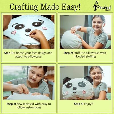 Arts and Crafts for Kids Ages 8-12, Create Your Own Plush Toys, Kit Includes All Supplies and Instructions, Best Craft Project for Girls & Boys Ages