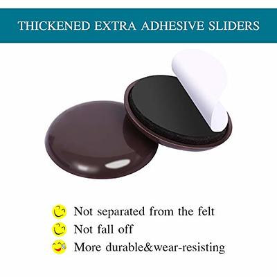 20Pcs Chair Table Leg Feet Pads Sliders Kitchen Appliance Sliders Self  Adhesive