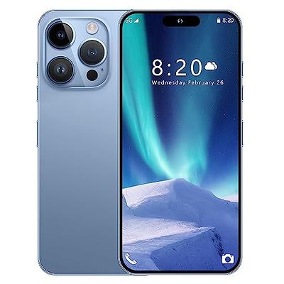 MOCHIYIA Teléfonos celulares Baratos y Buenos 7.2 ”FHD + Smartphone 5G  Smartphone 6800mAh Batería Tres cámaras 32MP Teléfono móvil Barato Face  ID,Blue,L : : Electrónicos