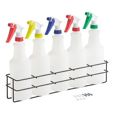 6 Pack] Wall Mount Spray Bottle Holder to Create Storage Space