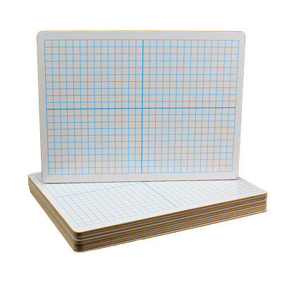 Reversible Graph / Grid Lap Board Whiteboard, 9 x 12 - Yahoo