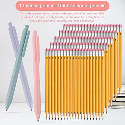 Pen Tips 40pcs Pencil Replacement Nibs Inkless Pencil Pencils for Metal  Pencil Infinite Pencil Tips Pencil Replaceable Head Pencil Writing Tips -  Yahoo Shopping
