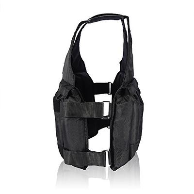 Weighted Vest Workout Equipment Adjustable Body Weight Vest Holds up to  33LB/15kg for Women & Men 