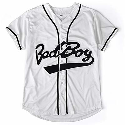 Bad Boy 10 Baseball Jersey, 90s Hip Hop Men Clothing for Birthday Party,  Club and Pub Dress White M - Yahoo Shopping