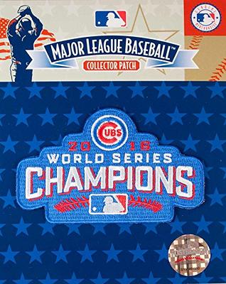  Chicago Cubs 2016 MLB World Series Champions Mahogany