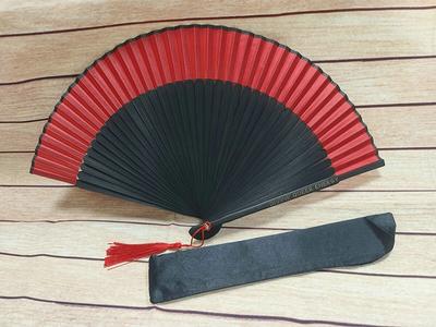 Wedding Chinese Fans Hand Fan Wedding Fans for Guests Chinese Traditional  Wedding Decoration Silk Folding Fans with Bamboo Frames for Cosplay