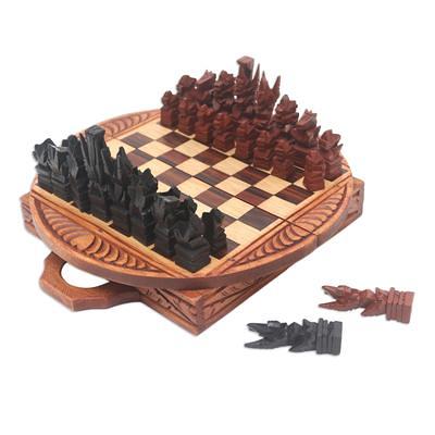 Novica 2 Player Wood Chess