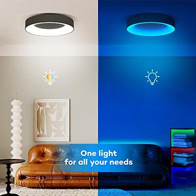 Dimmable LED Flush Mount Ceiling Light Fixture with Remote Control, 12Inch  24W Round Close to Ceiling Lights, 3000K-6500K Light Color Changeable, Slim  Modern Ceiling Lamp for Bedroom Kitchen 