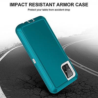 for Samsung Galaxy A15 Case with Screen Protector, Military Grade Rugged  Shockproof Heavy Duty Shell A15 5G Protective Cover for Samsung A15  Magnetic